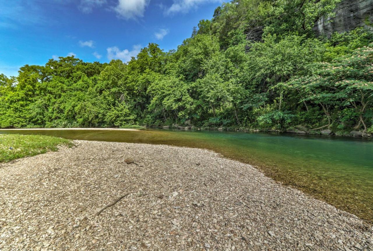 Villa Creekside Hideaway With Fire Pit And Creek Access! Mountain View Exterior foto