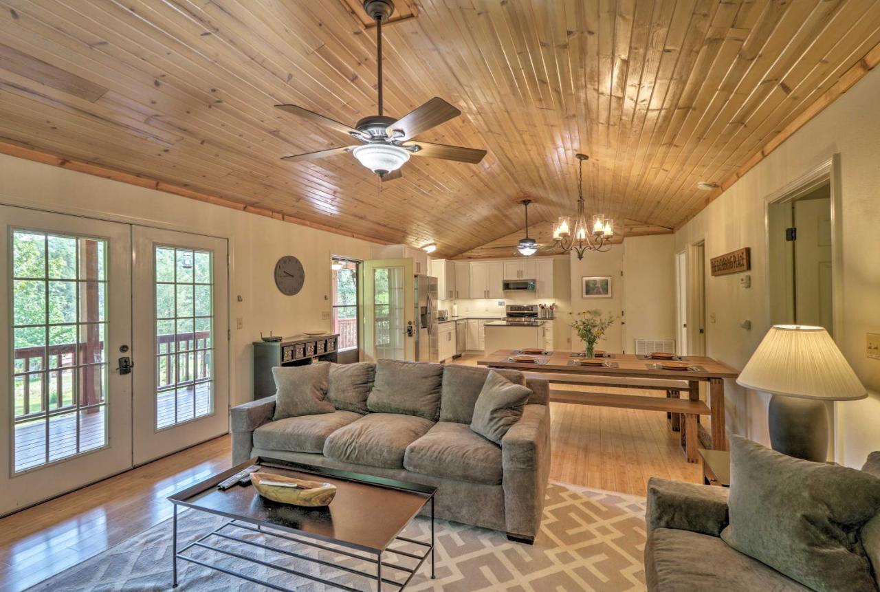 Villa Creekside Hideaway With Fire Pit And Creek Access! Mountain View Exterior foto