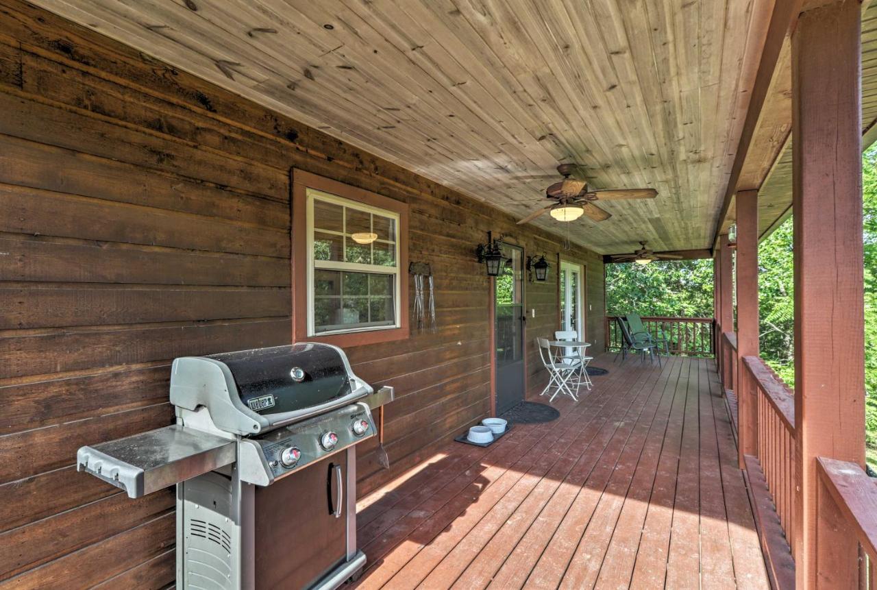 Villa Creekside Hideaway With Fire Pit And Creek Access! Mountain View Exterior foto