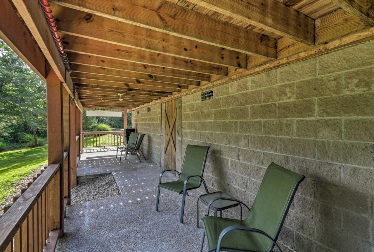 Villa Creekside Hideaway With Fire Pit And Creek Access! Mountain View Exterior foto